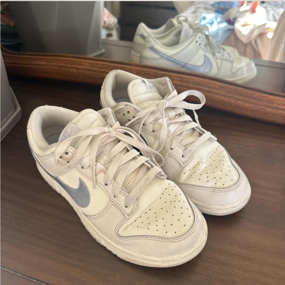 Nike Dunk lilac and sparkles